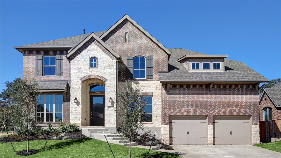 1212 Lakeside Ranch Road Georgetown, TX 78633 - Photo 1 of 1 a front view of a house with garden