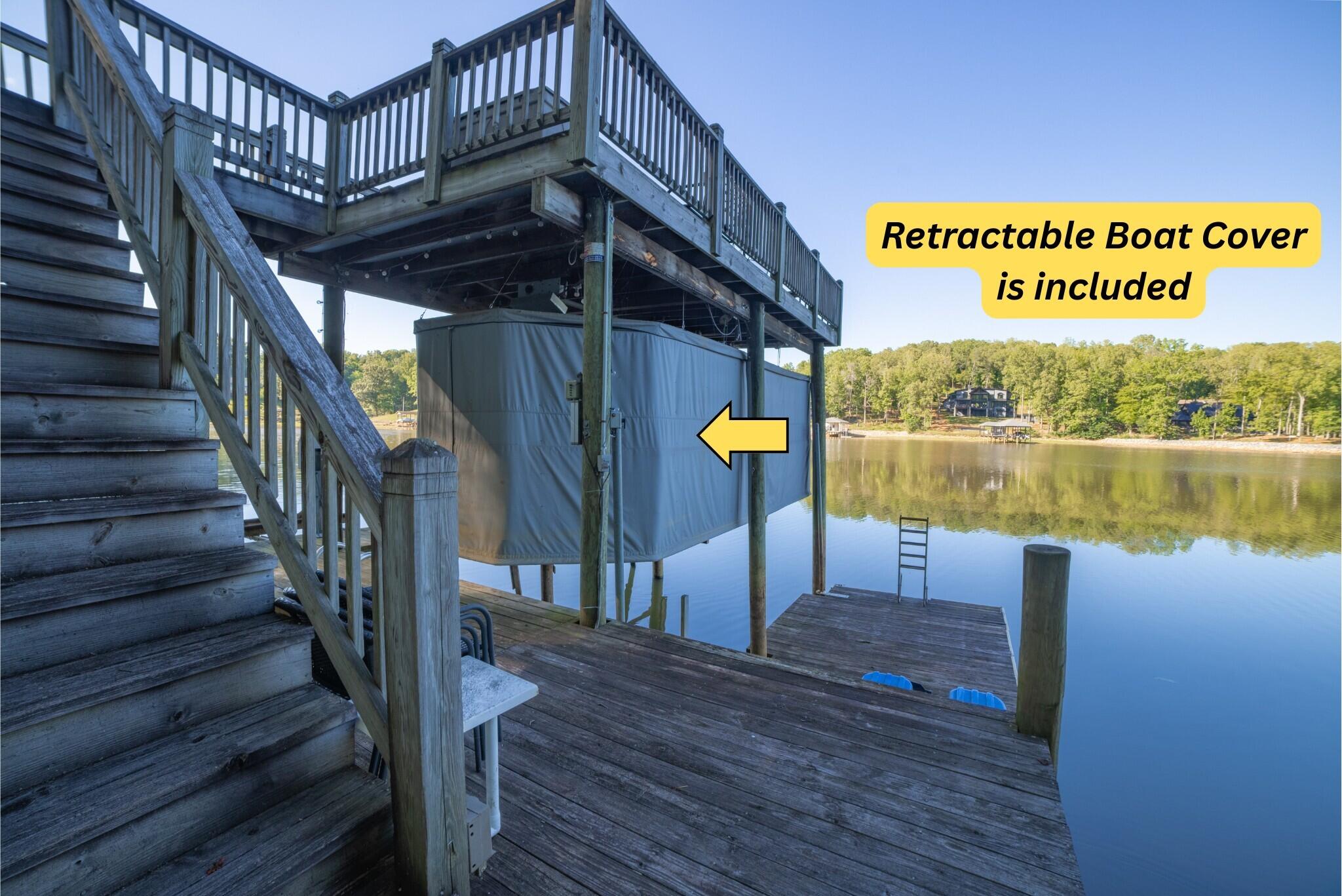 1650 Crafts Church Road Glade Hill, VA 24092 - Photo 20 of 92 Retractable Boat Cover is included