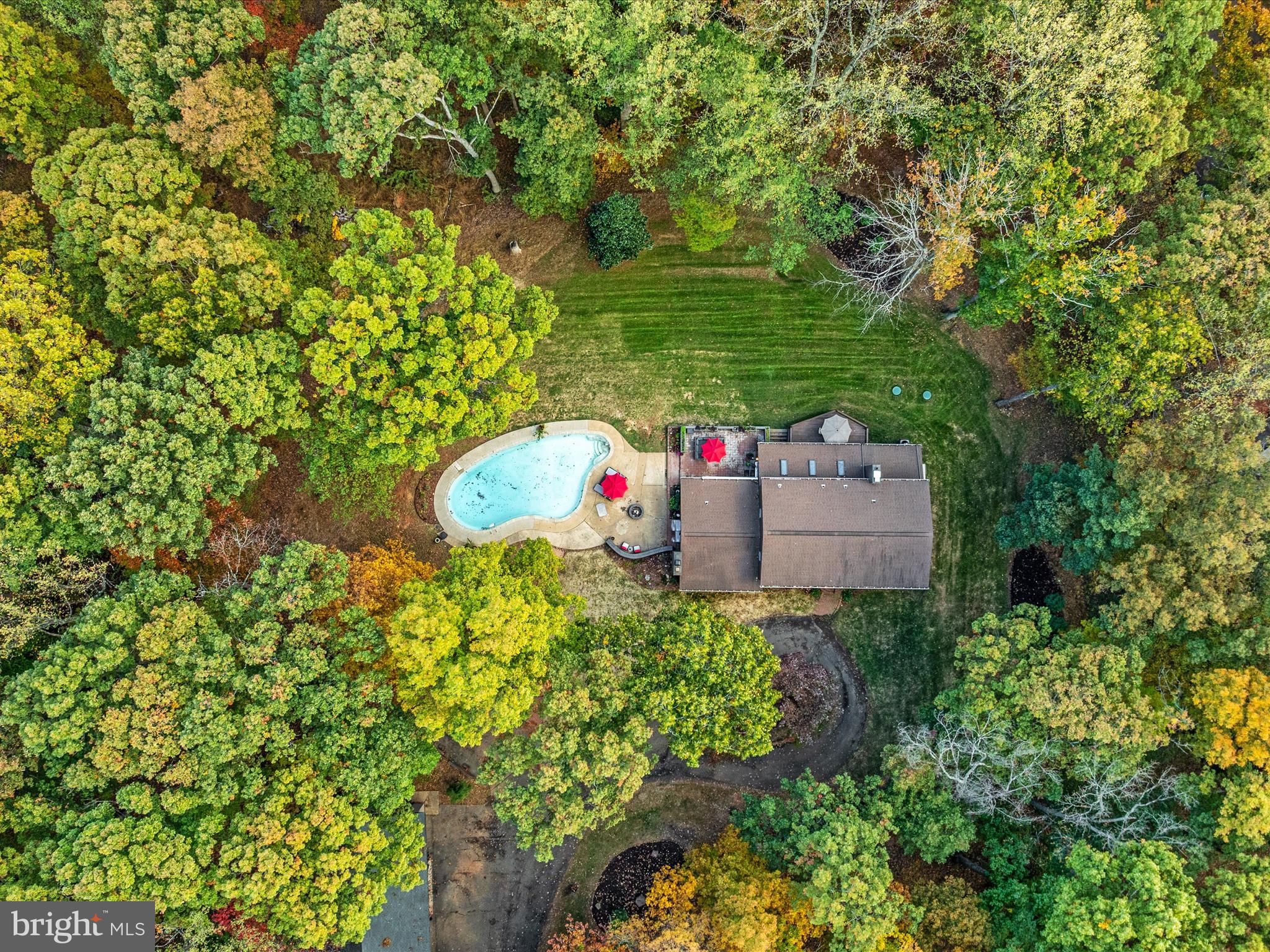 7261 Baldwin Ridge Road Warrenton, VA 20187 - Photo 4 of 76 a backyard of a house with lots of green space