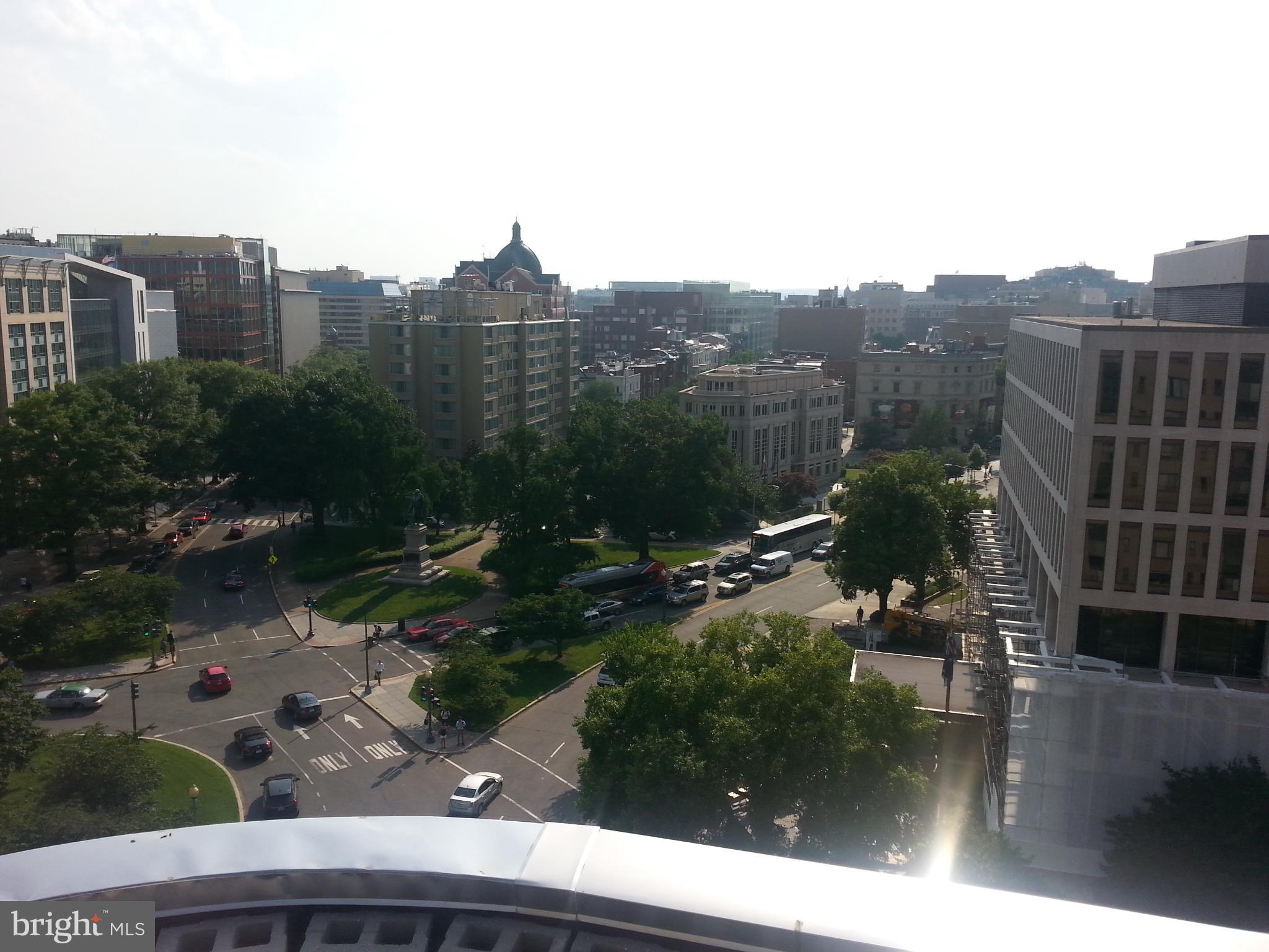 1 Scott Circle Northwest, Unit 203 Washington, DC 20005 - Photo 17 of 17 View of Massachusetts Avenue and new embassy.