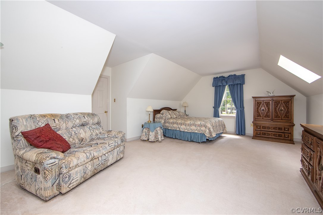 13312 Lady Ashley Road Midlothian, VA 23114 - Photo 23 of 29 Bedroom 4 with carpet, and skylights is an over-si