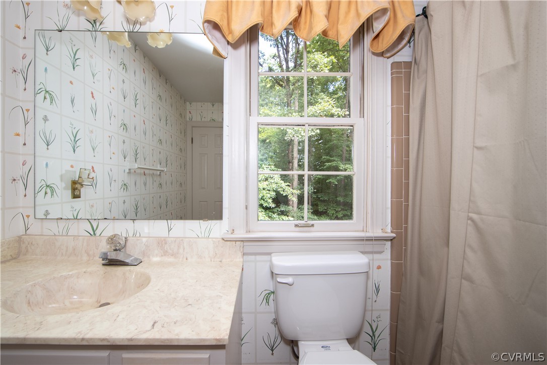 13312 Lady Ashley Road Midlothian, VA 23114 - Photo 25 of 29 Second level hall bathroom with cultured marble si