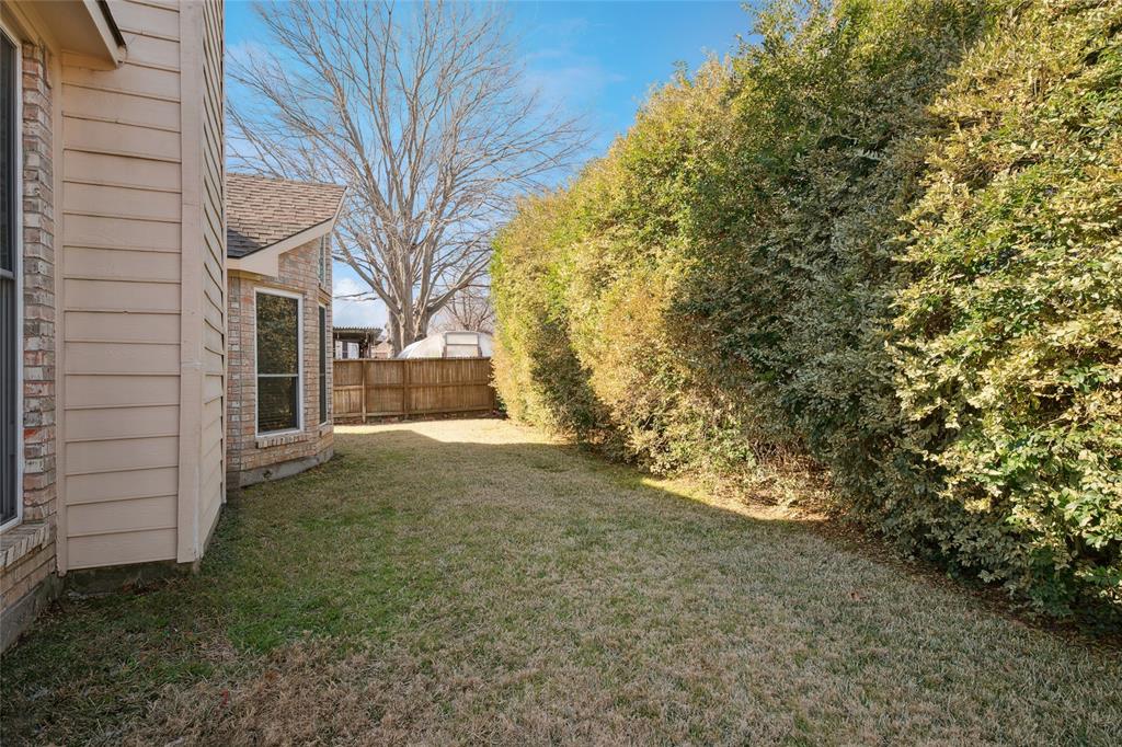 5501 Mt McKinley Road Fort Worth, TX 76137 - Photo 25 of 26 a view of a house with a yard