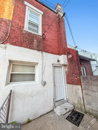 a view of a house with a door