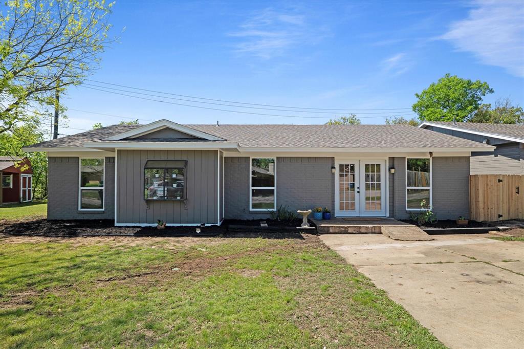 front view of a house