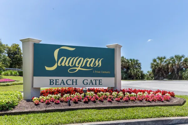 a view of sign board