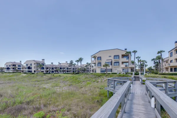 a view of a city from a balcony