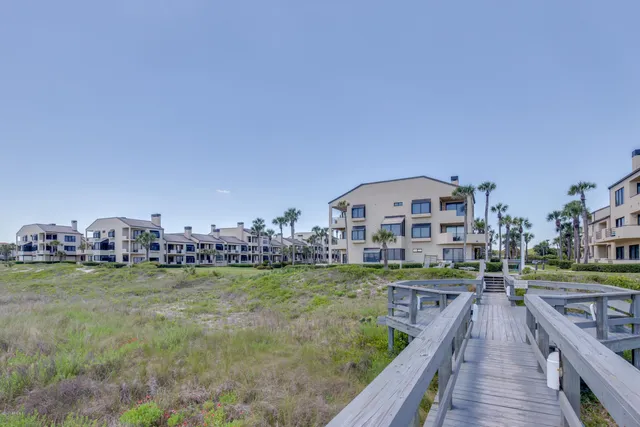 a view of a city from a balcony