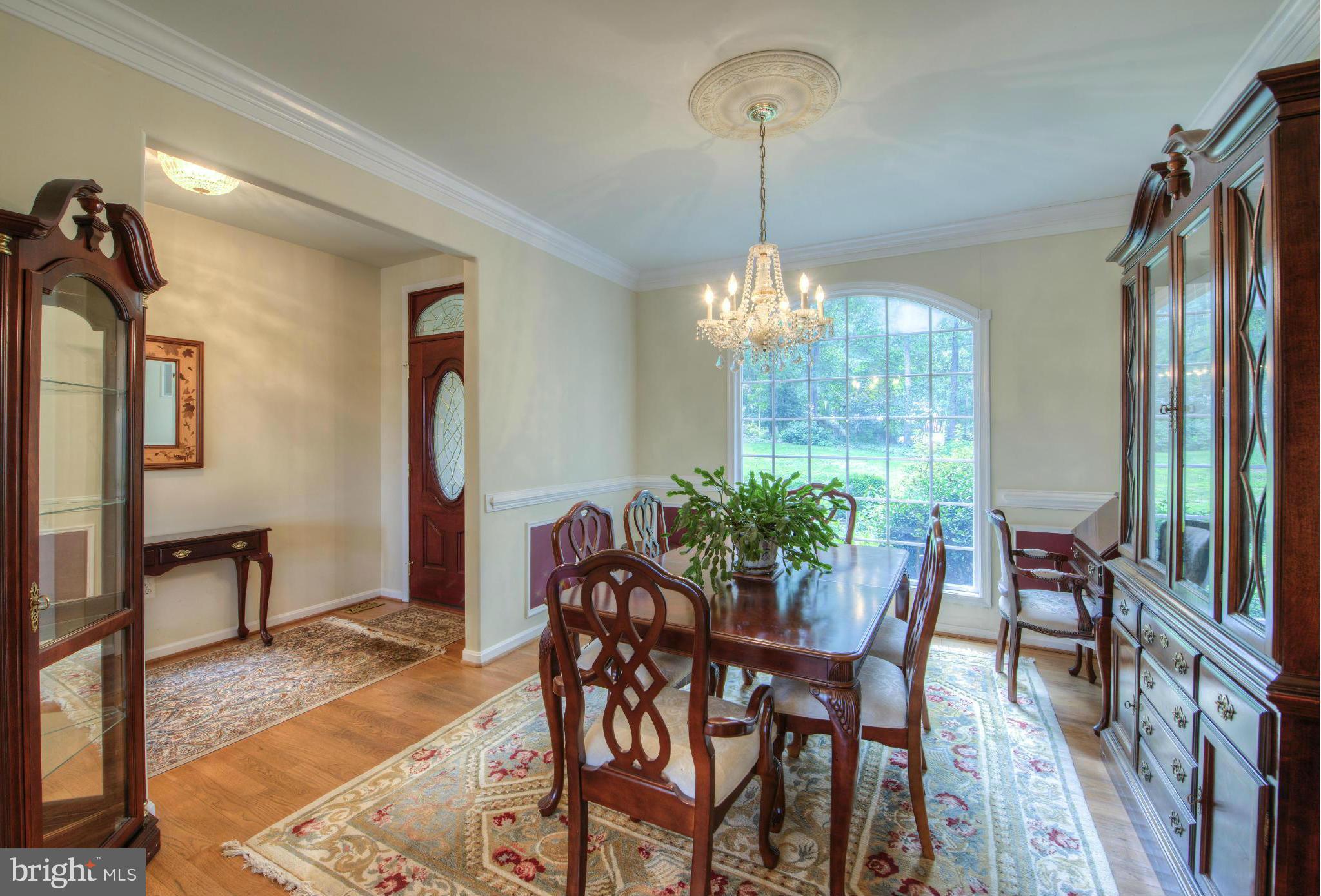 588 Douglas Road Mineral, VA 23117 - Photo 14 of 30 Dining room w/hardwood floors & crown molding