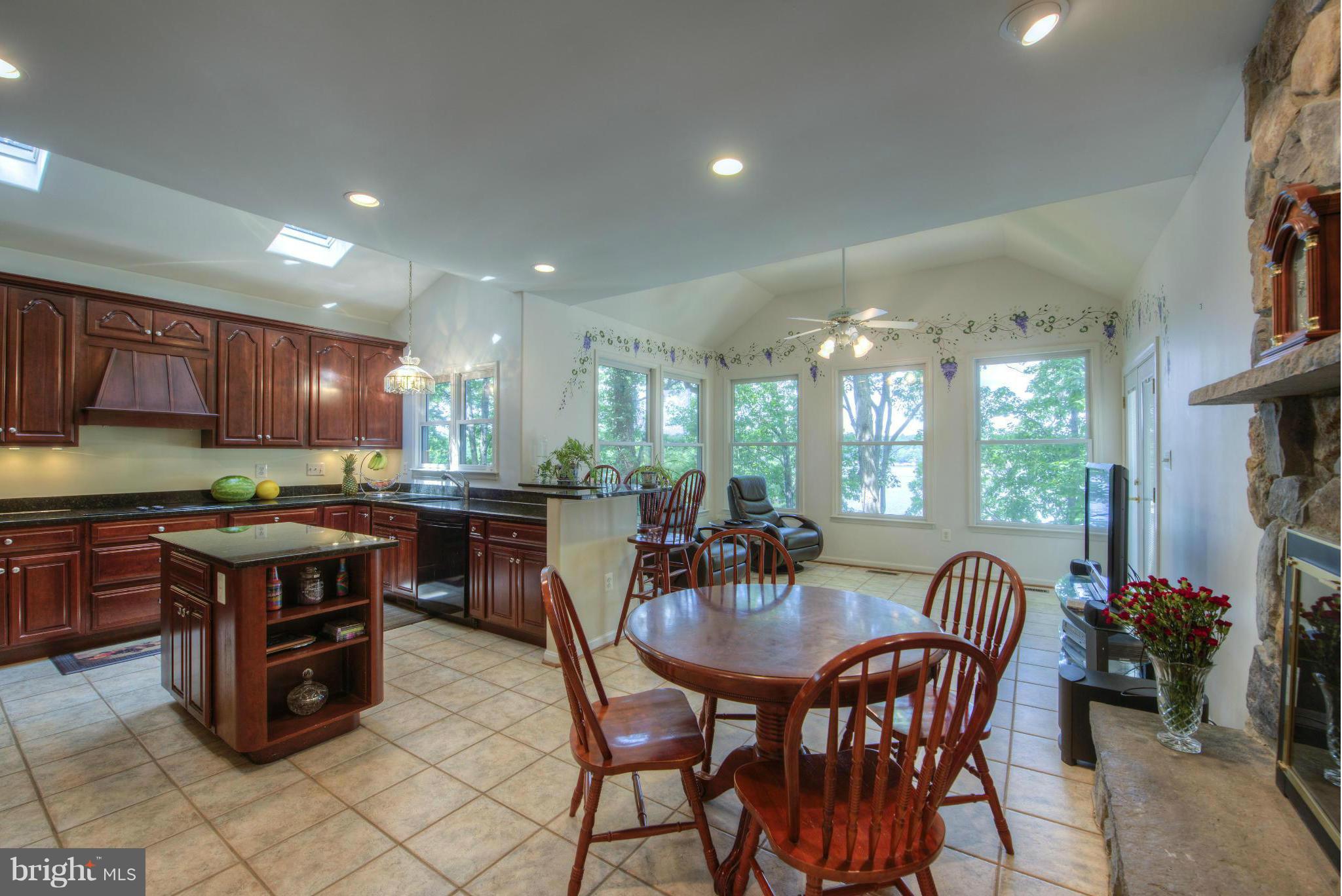 588 Douglas Road Mineral, VA 23117 - Photo 16 of 30 Kitchen w/ceramic tile & sunroom