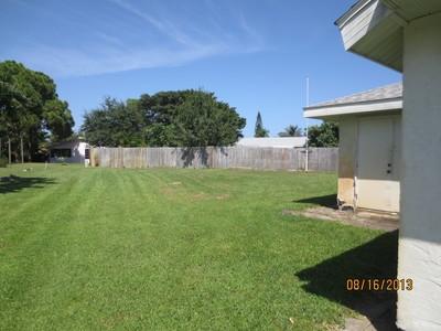 2155 Southeast Rainier Road Port St. Lucie, FL 34952 - Photo 20 of 20 Backyard