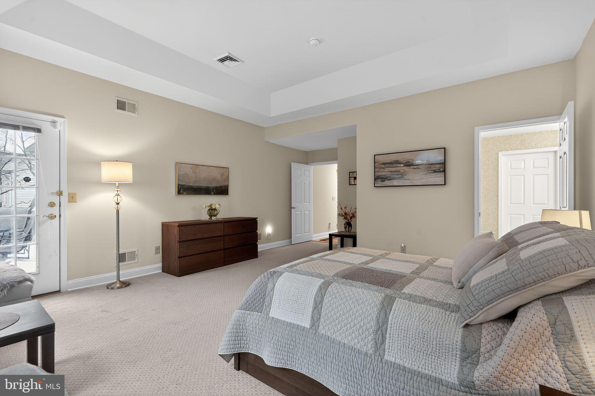 13 Hedge Row Road Princeton, NJ 08540 - Photo 31 of 41 a bedroom with a bed and furniture