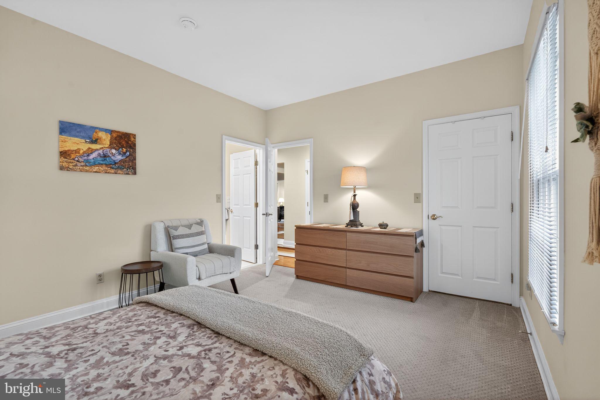 13 Hedge Row Road Princeton, NJ 08540 - Photo 34 of 41 a bed room with a bed and a chair