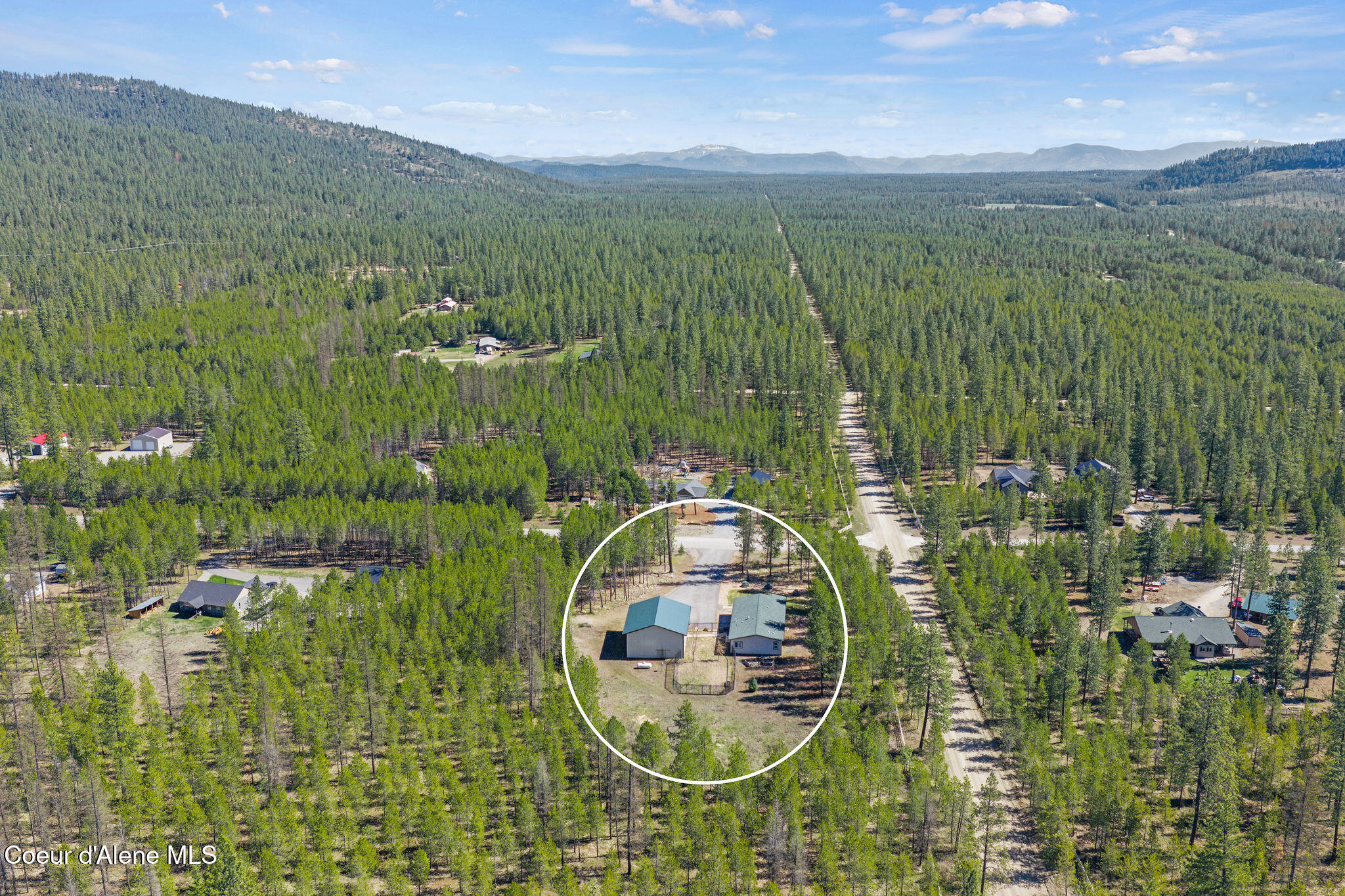 44 Elsa Court Blanchard, ID 83804 - Photo 26 of 45 Areial