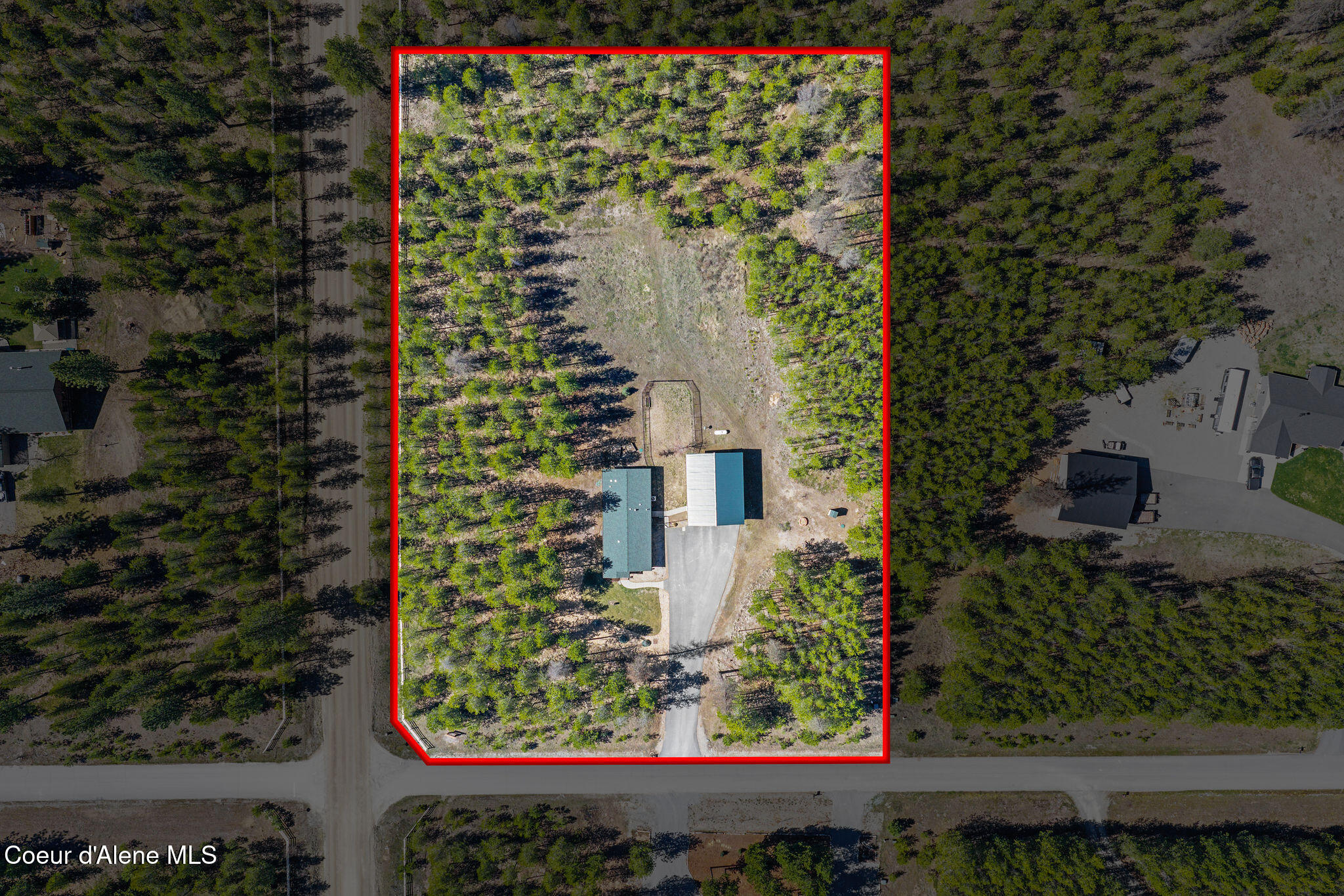 44 Elsa Court Blanchard, ID 83804 - Photo 6 of 45 Birds Eye View