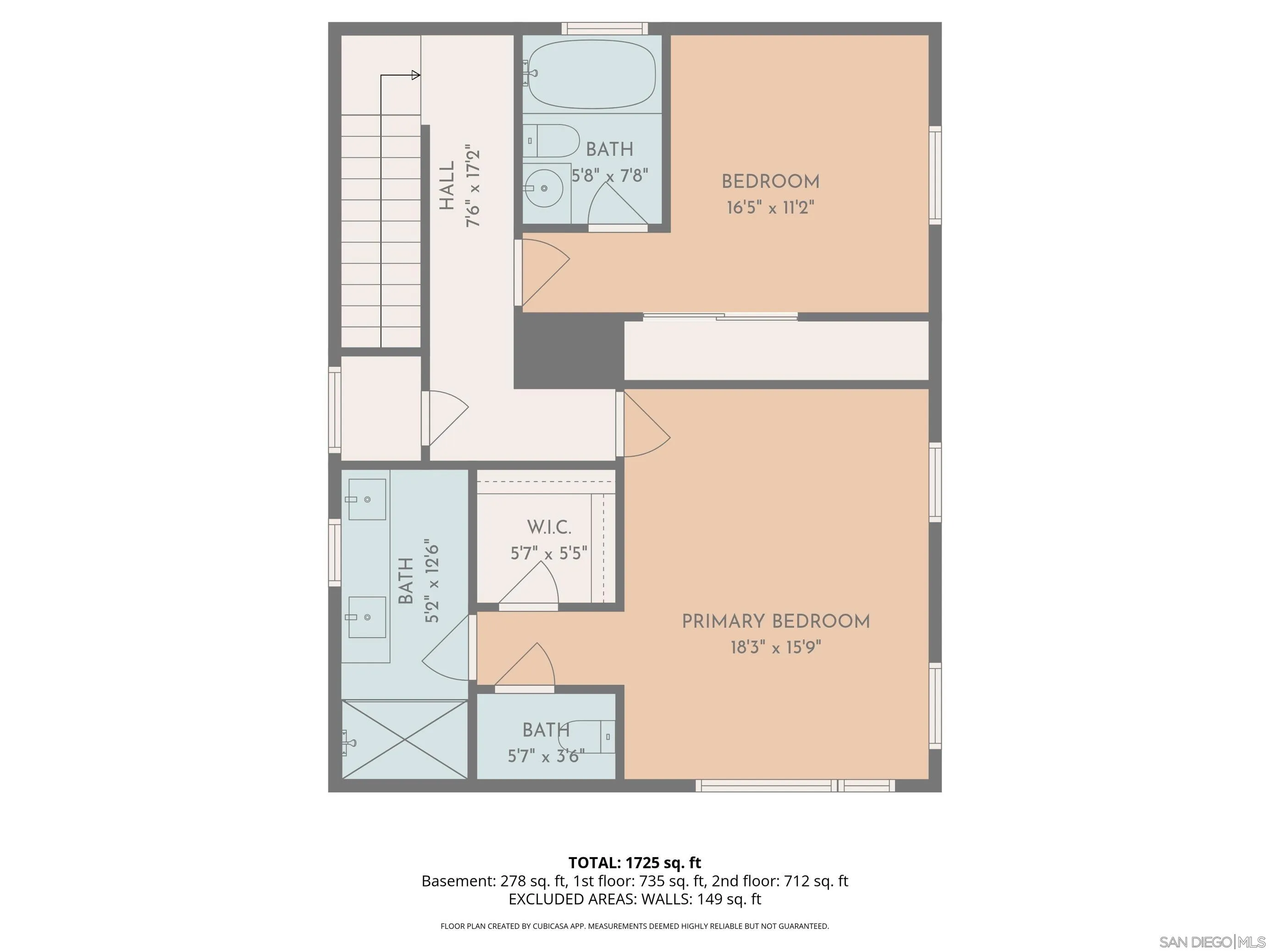 12210 Riley Lane San Diego, CA 92128 - Photo 32 of 32 3rd level floor plan.