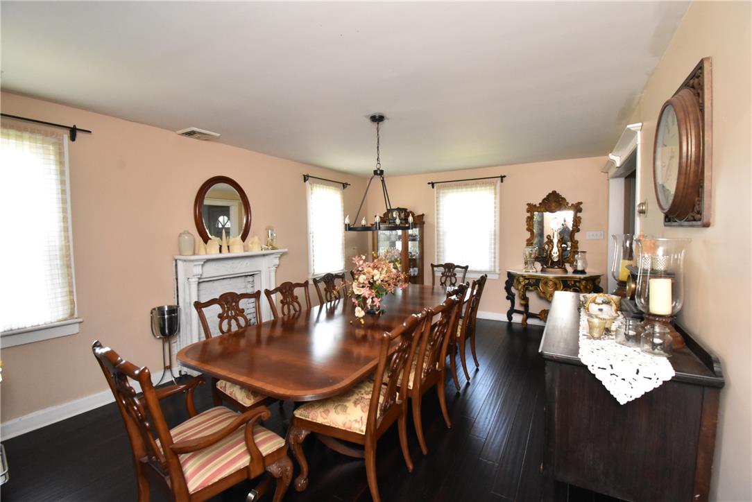 424 Grape Street Whitehall, PA 18052 - Photo 15 of 50 This elegant dining room features rich dark wood floors.