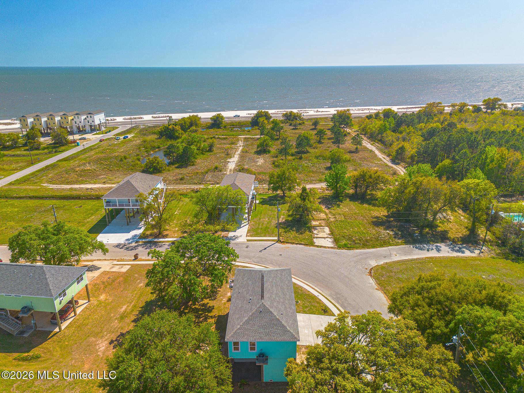 100 Pitcher Point Long Beach, MS 39560 - Photo 2 of 18 Corner Lot | Aerial View