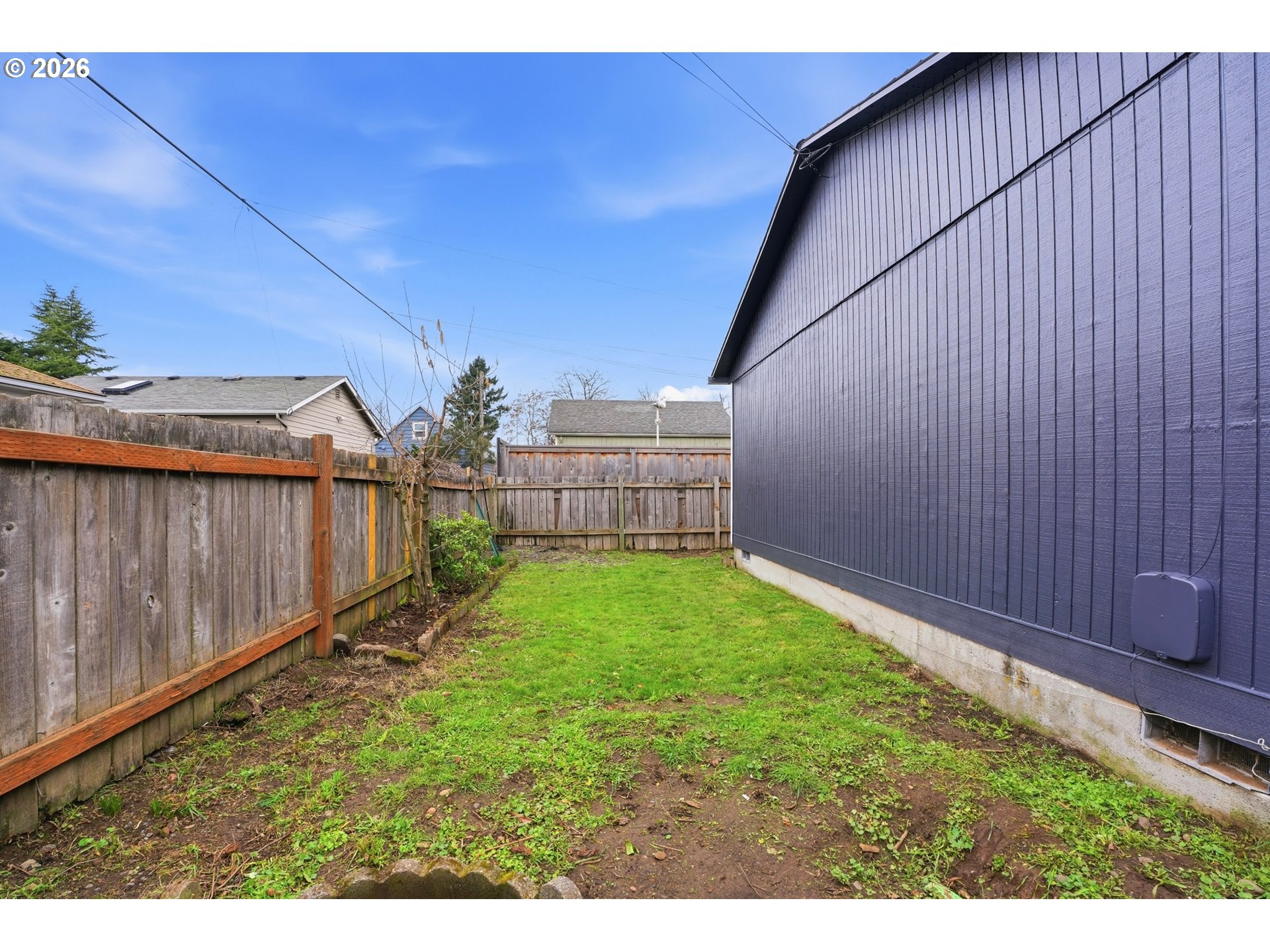 3537 Southeast 64th Avenue Portland, OR 97206 - Photo 29 of 32 a view of backyard with green space