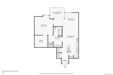 $785,000 | 800 The Mark Lane, Unit 2703, San Diego, CA 92101