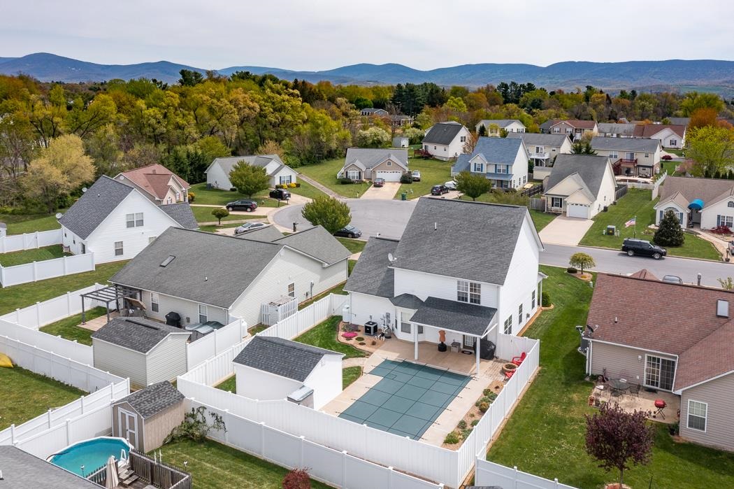 213 Inglecress Road Waynesboro, VA 22980 - Photo 50 of 68 an aerial view of residential houses with outdoor space