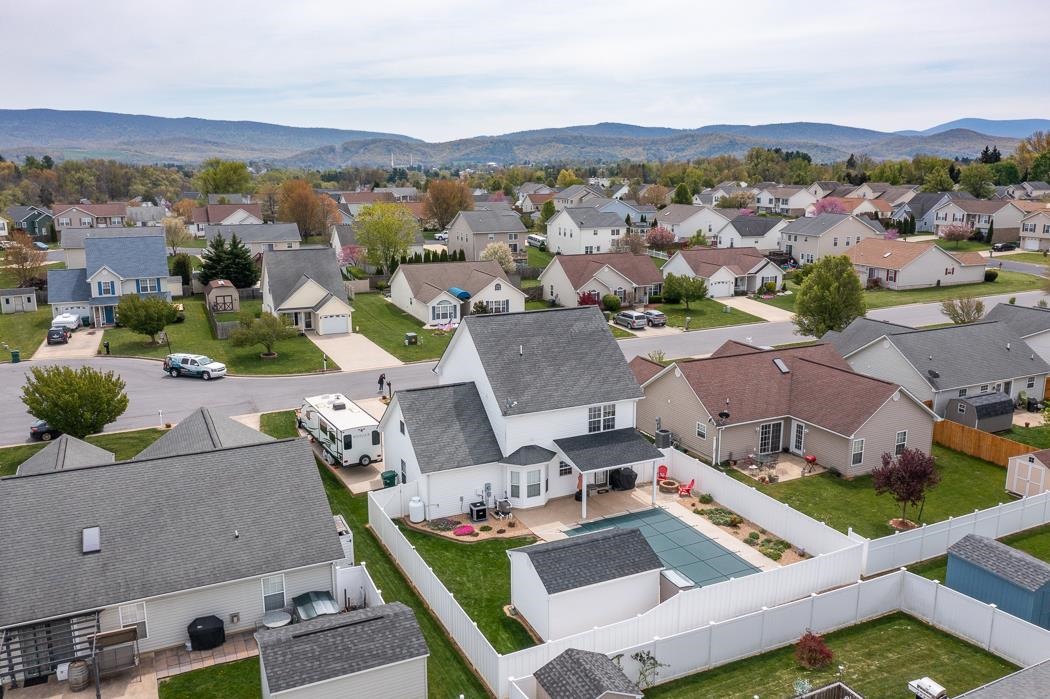 213 Inglecress Road Waynesboro, VA 22980 - Photo 53 of 68 an aerial view of residential houses with outdoor space