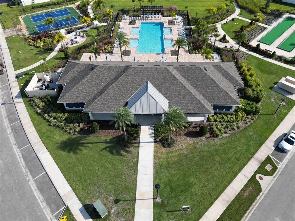 1973 Spring Shower Circle Kissimmee, FL 34744 - Photo 39 of 43 a aerial view of a house with a yard