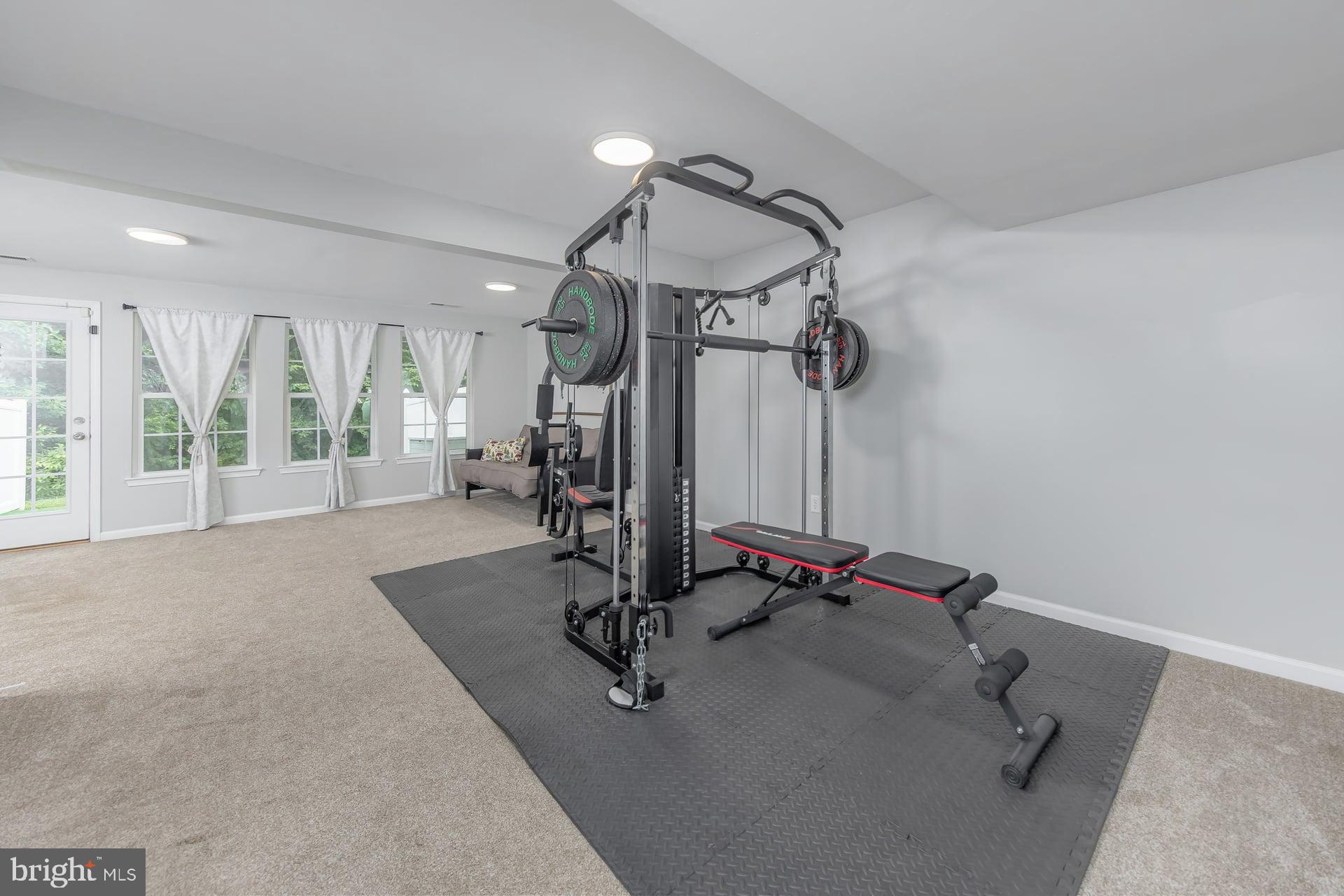 372 Concetta Drive Mount Royal, NJ 08061 - Photo 21 of 25 a view of a room with gym equipment