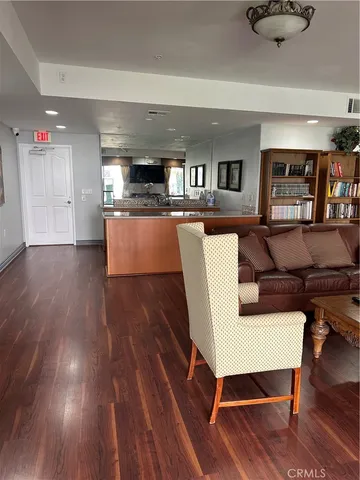 a large kitchen with lots of counter top space