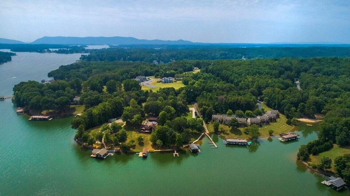 71 Waterside Circle, Unit D6 Moneta, VA 24121 - Photo 35 of 52 a garden with lots of trees in the background