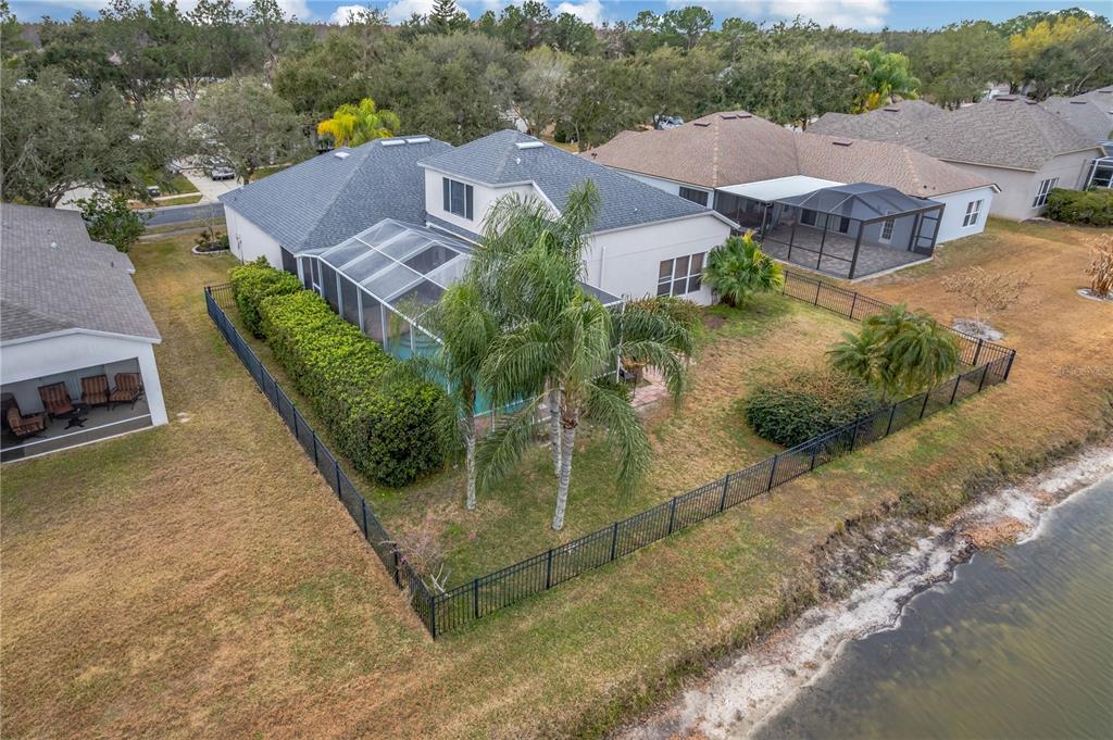 19015 Fern Meadow Loop Lutz, FL 33558 - Photo 46 of 50 an aerial view of a house with a garden