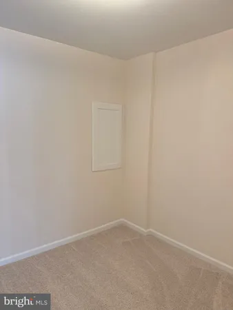 a view of empty room