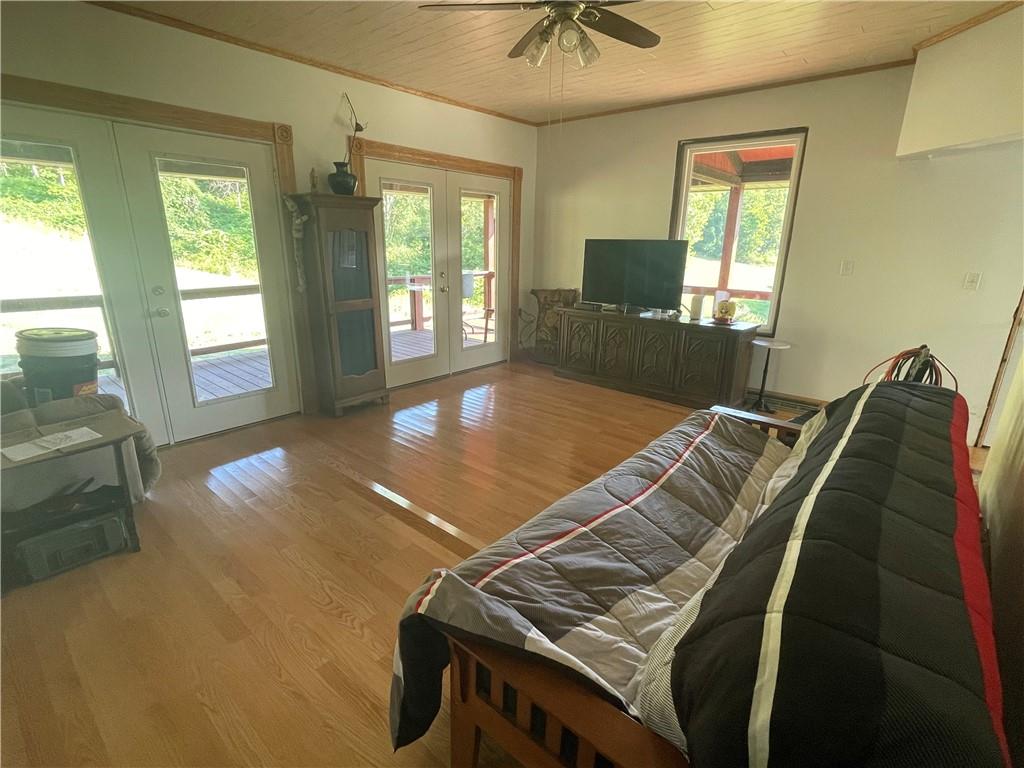 489 Jack Road Vandergrift, PA 15690 - Photo 14 of 47 a view of an empty room with wooden floor and a window