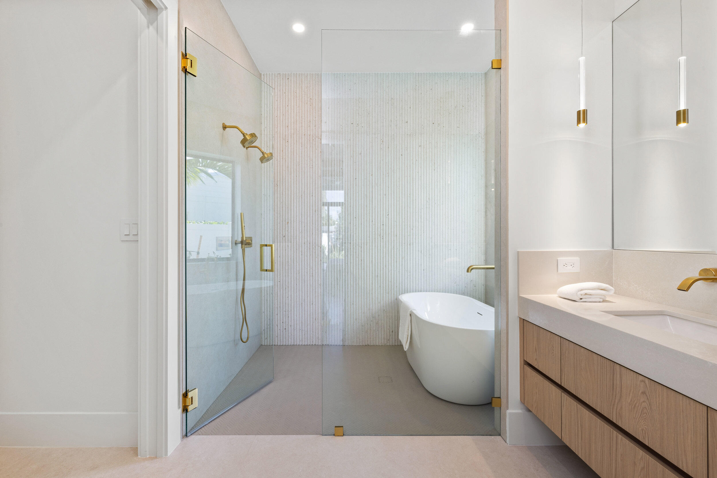 101 Northwest 17th Street Delray Beach, FL 33444 - Photo 28 of 46 a bathroom with a sink toilet and shower