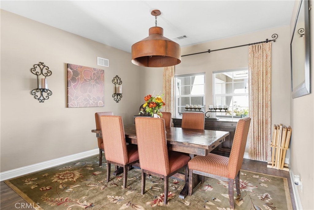 585 Valley Oak Road Solvang, CA 93463 - Photo 18 of 36 a dining room with furniture and window