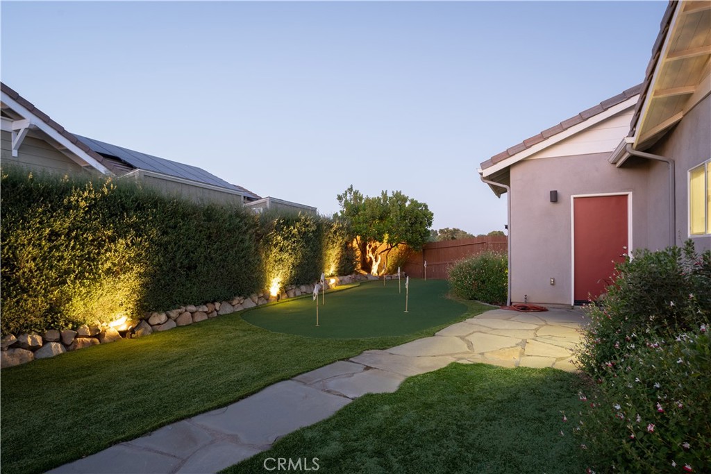 585 Valley Oak Road Solvang, CA 93463 - Photo 8 of 36 a view of a back yard of the house