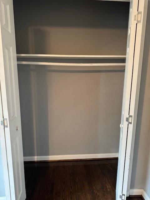 3741 Hopkins Road, Unit A Powder Springs, GA 30127 - Photo 16 of 25 a view of a closet with wooden floor