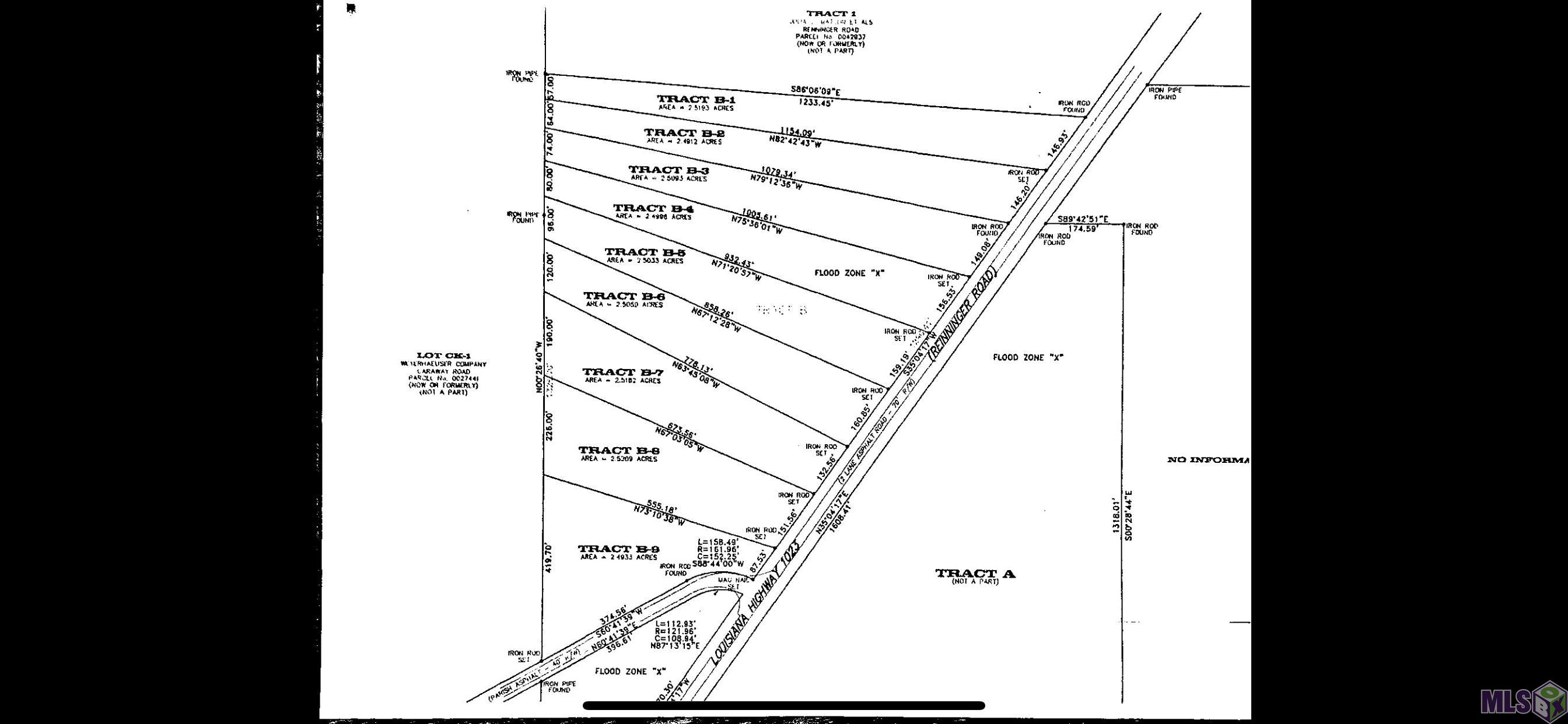 Lot B3 Reinninger Road Denham Springs, LA 70706 - Photo 4 of 4 plat B