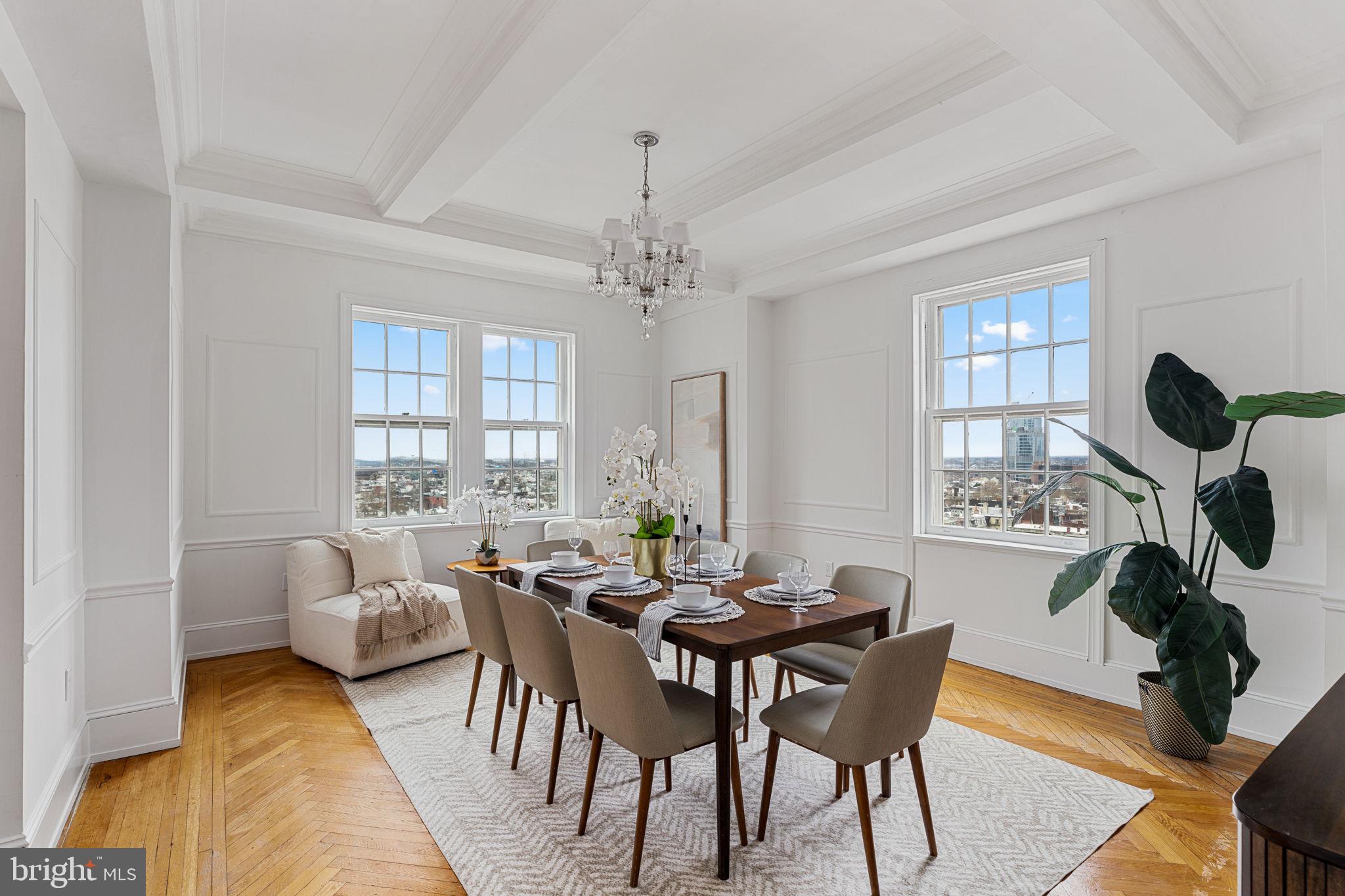 1900 Rittenhouse Square, Unit 12B Philadelphia, PA 19103 - Photo 12 of 41 Dining Area