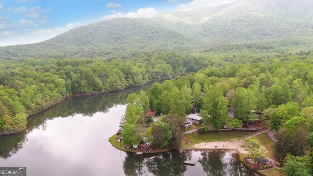 a view of outdoor space with mountain view