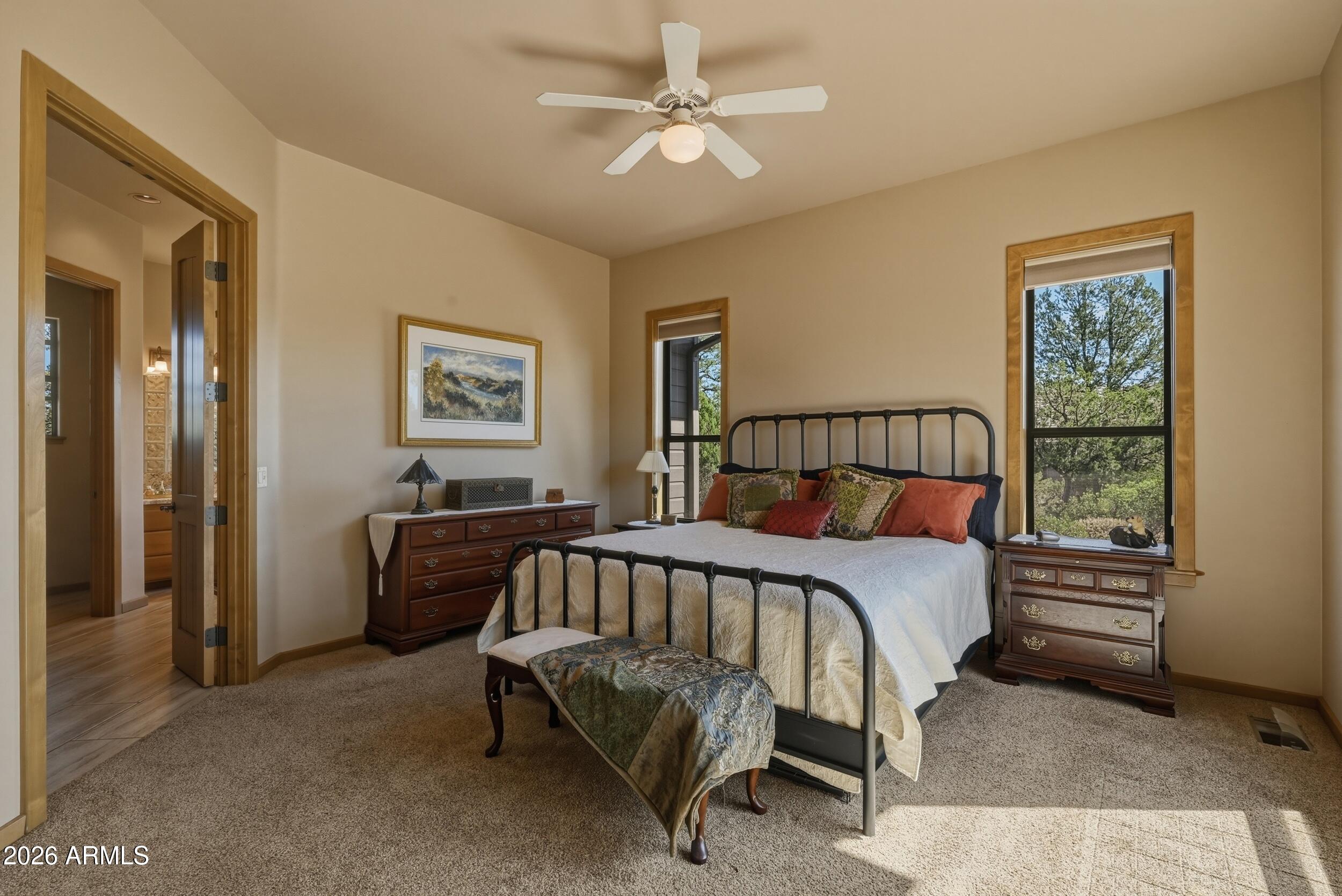 3101 East Mayfield Payson, AZ 85541 - Photo 26 of 71 a bedroom with a bed and a window
