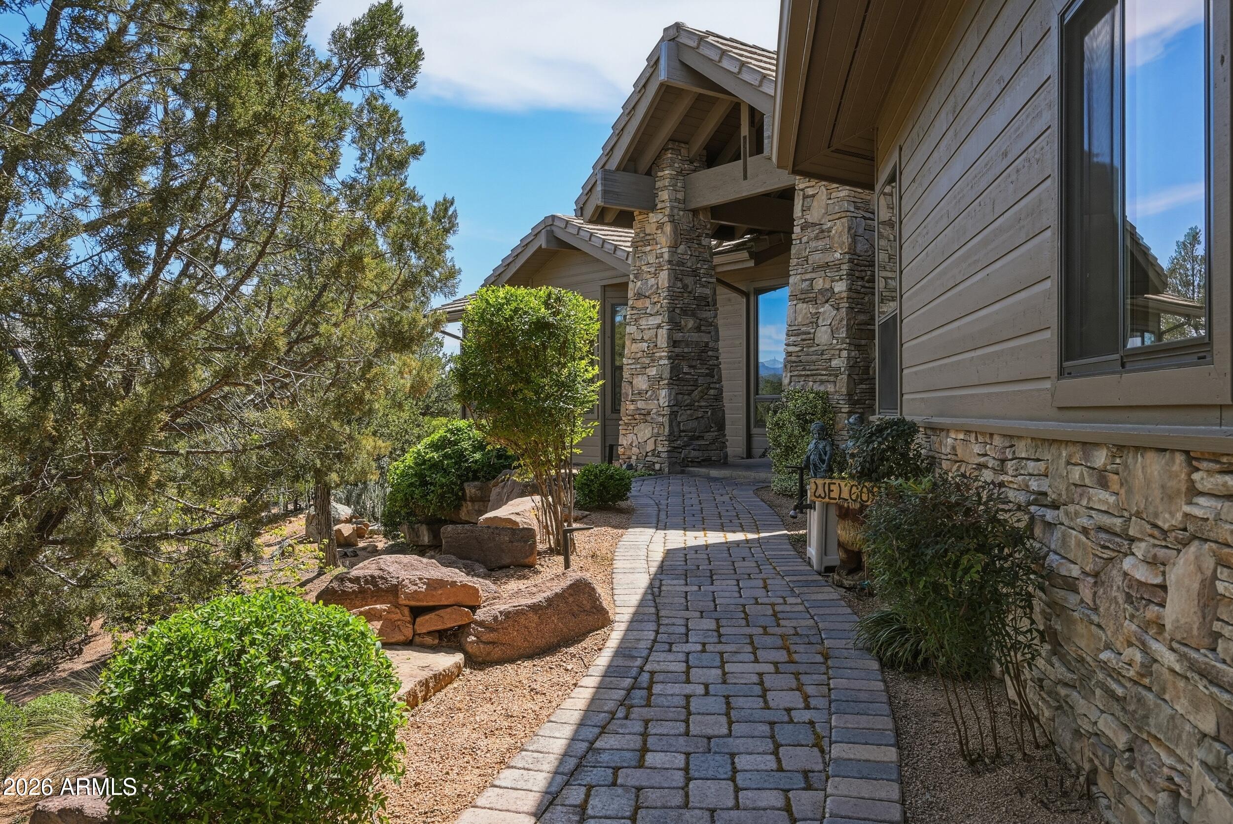 3101 East Mayfield Payson, AZ 85541 - Photo 3 of 71 a view of a house with backyard and sitting area