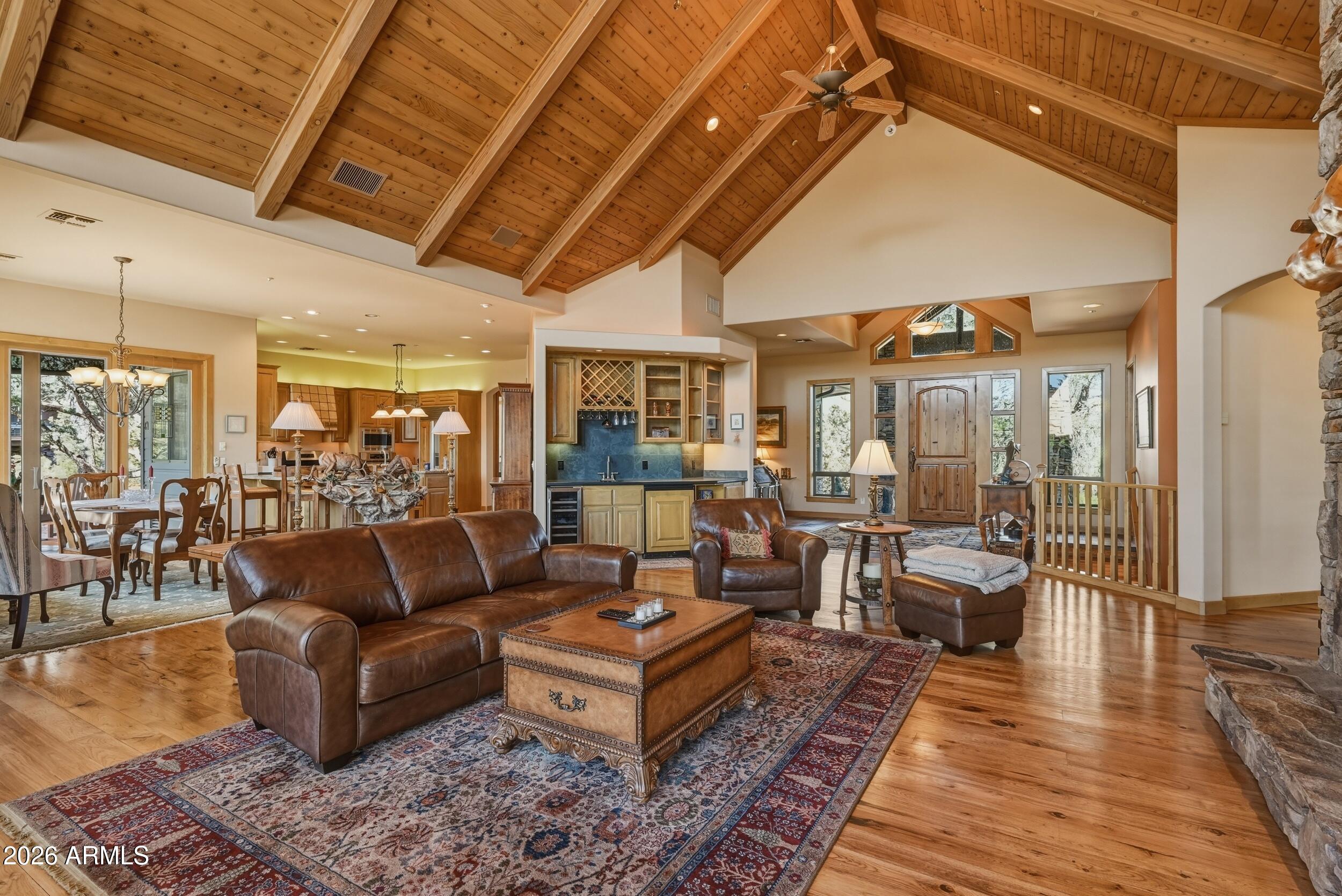3101 East Mayfield Payson, AZ 85541 - Photo 35 of 71 a living room with furniture and wooden floor
