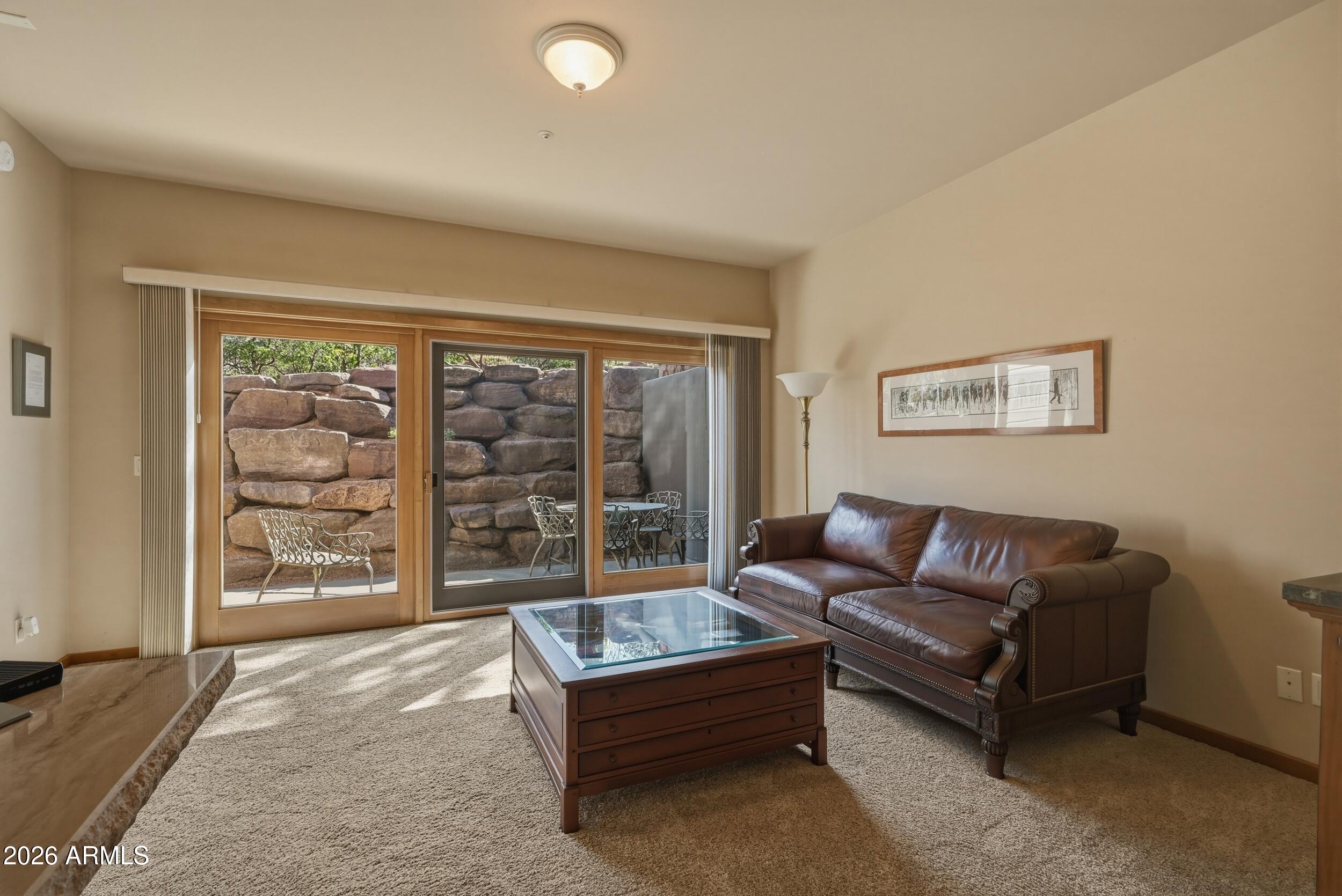 3101 East Mayfield Payson, AZ 85541 - Photo 46 of 71 a living room with furniture and a large window