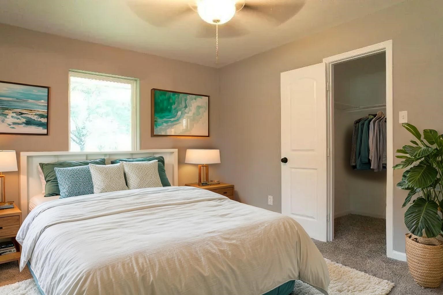 25373 Goodson Road Splendora, TX 77372 - Photo 18 of 41 a bedroom with a bed and a window