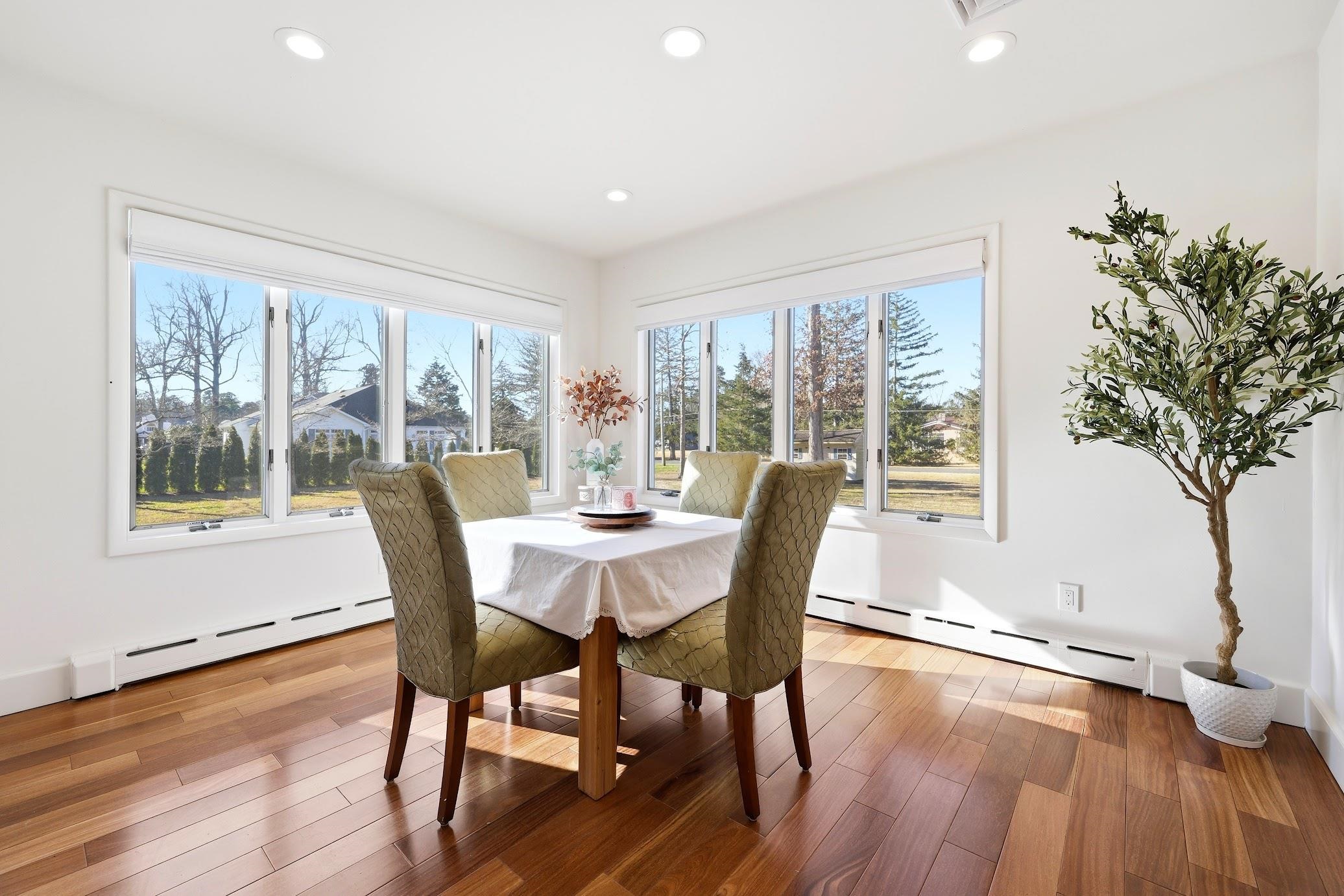 862 Central Hammonton, NJ 08037 - Photo 17 of 46 a view of a dining room with furniture window and wooden floor
