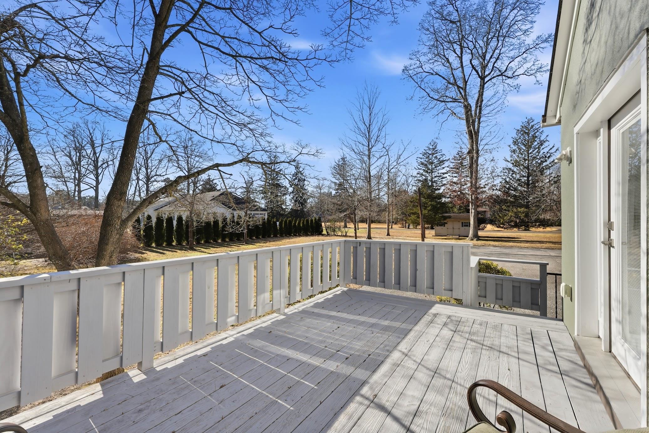 862 Central Hammonton, NJ 08037 - Photo 39 of 46 a view of balcony with wooden floor and fence