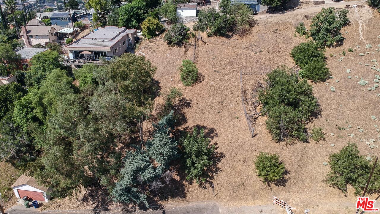 448 Beech Street Los Angeles, CA 90065 - Photo 27 of 31 an aerial view of a house with a yard