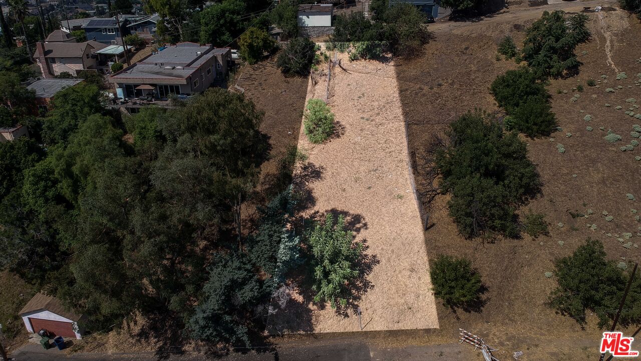 448 Beech Street Los Angeles, CA 90065 - Photo 28 of 31 an aerial view of a house with a yard
