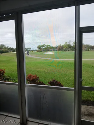 a view of outdoor with green space